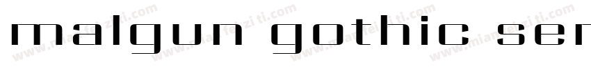 malgun gothic sem字体转换